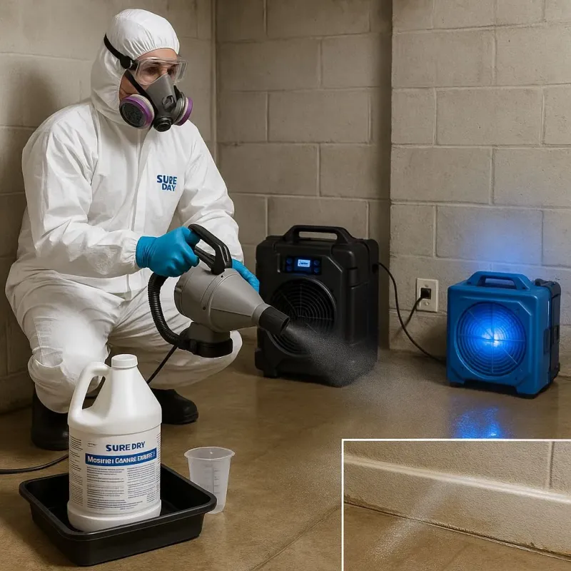 Sanitization and Odor Removal process in Overland, MO