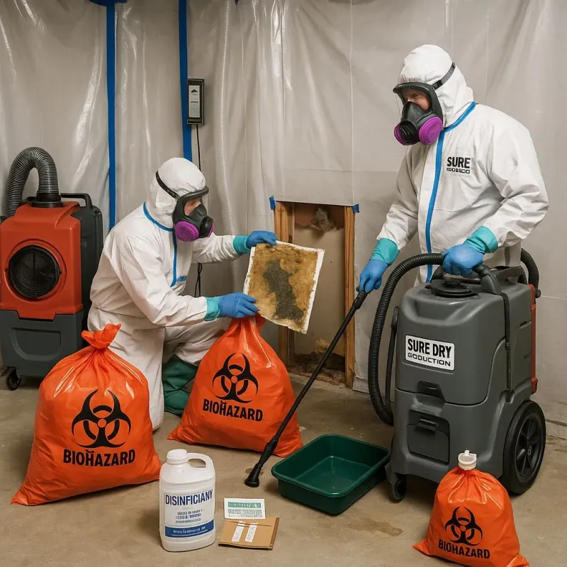 Contaminated Water Handling Protocols process in Overland, MO