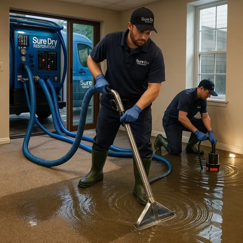 Water Extraction and Removal process in Overland, MO